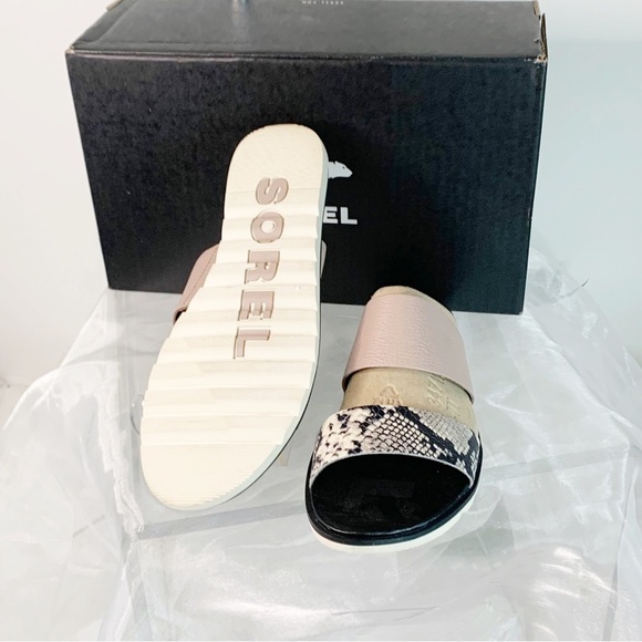 Sorel Women’s Ella ll Slide Sandals Mauve Vapor - Picture 6 of 6